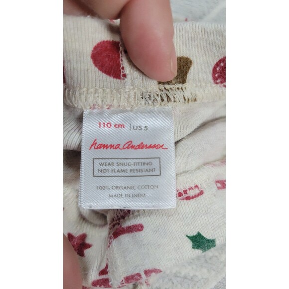 Hanna Andersson & Honest Baby Holiday Pajama Bundle  Size 5–6 (110 cm)‎ - Picture 8 of 8